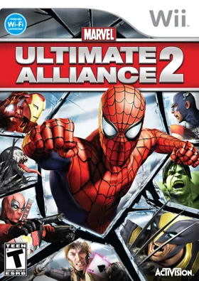 Marvel - Ultimate Alliance 2 box cover front
